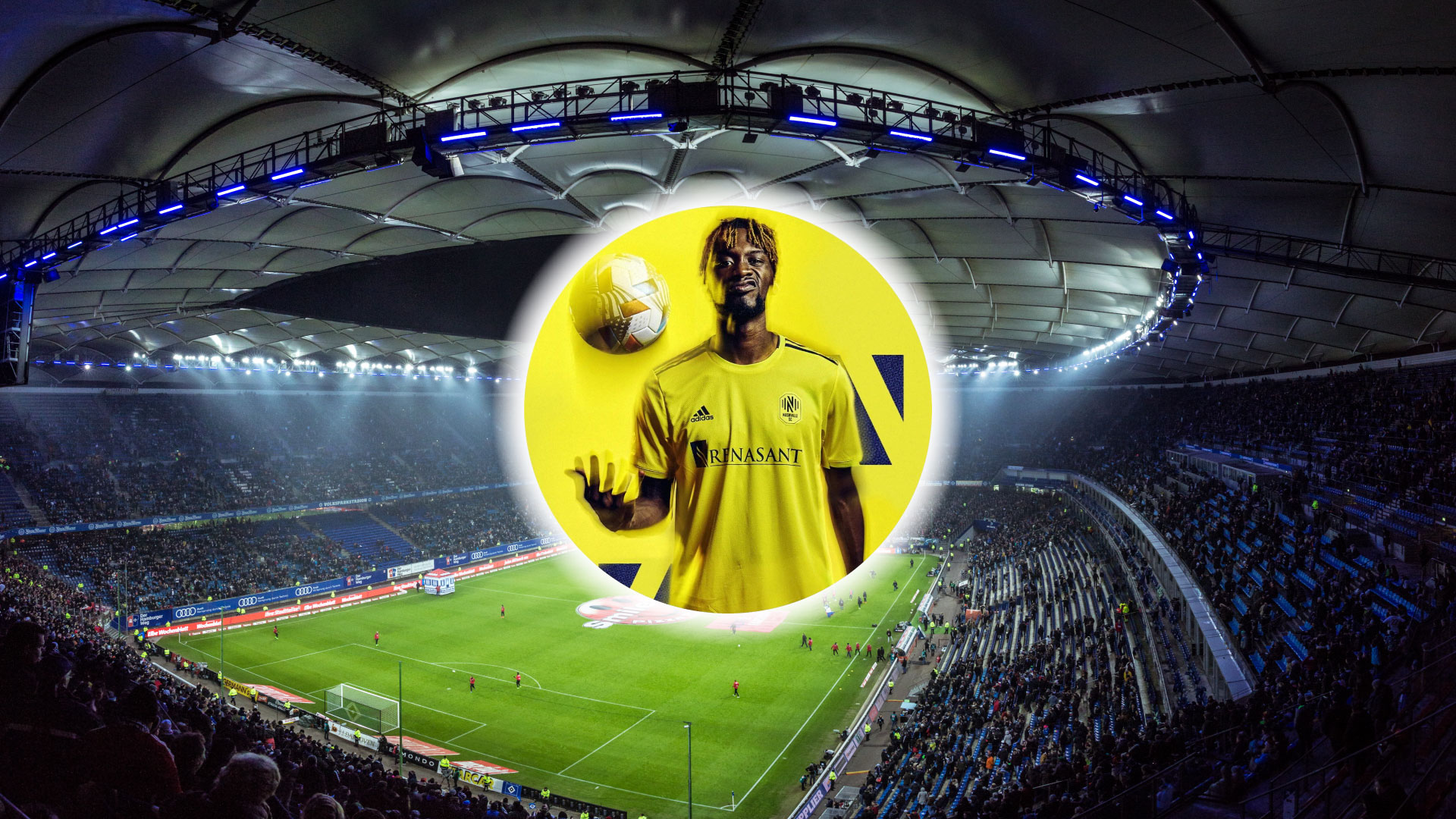 MLS Promotional image with player CJ Sapong